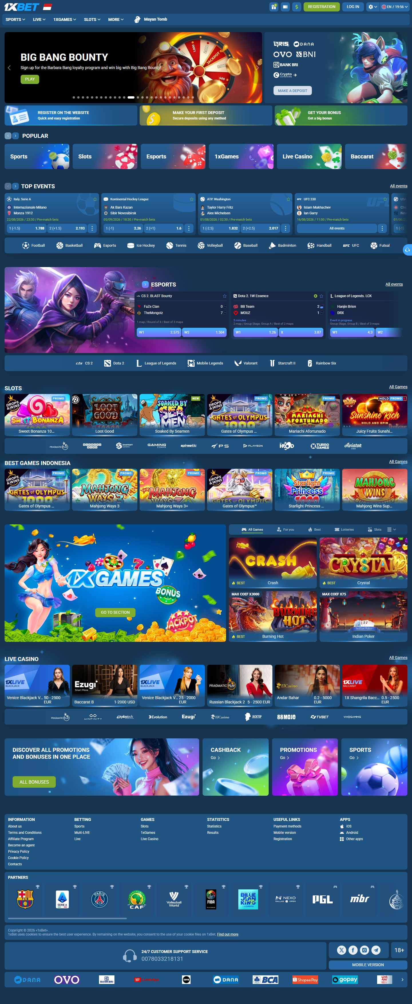 1xBet Indonesia